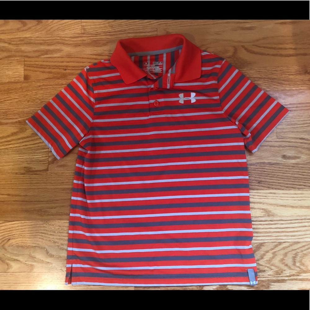 Boys Under Armour Heat Gear polo